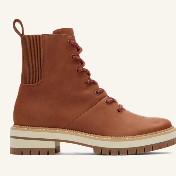 TOMS Lace-Up Boot - Picture 1 of 8